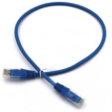  Καλώδιο δικτύου CAT 5e UTP Patch Cord Μπλέ 0.5m 9-0145054